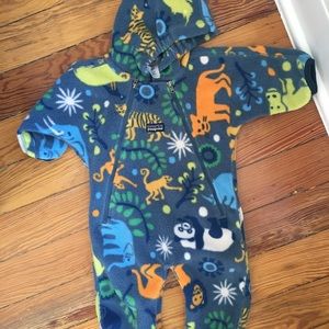 patagonia fleece baby bunting 3m
